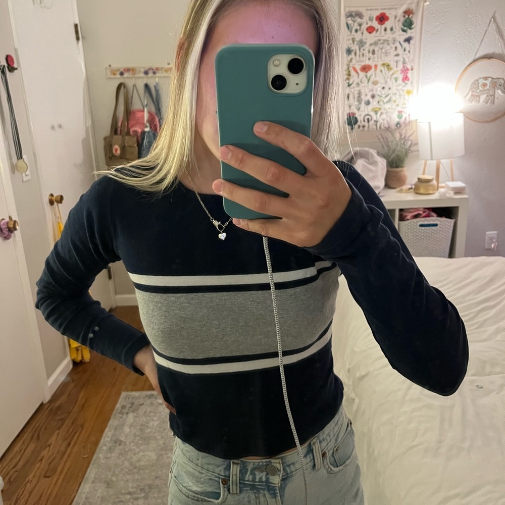 Discontinued Brandy Melville striped long sleeved
